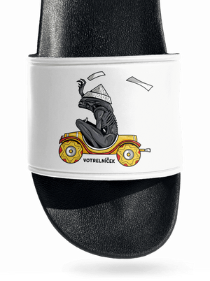 Votrelníček šľapky White