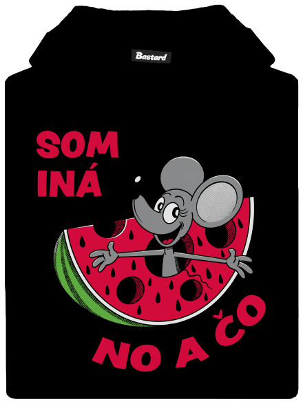 Som iná detská mikina klokanka Black