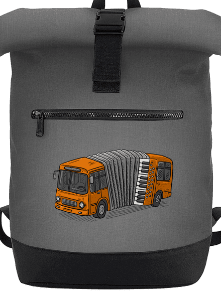 Harmonika batoh Grey Marl