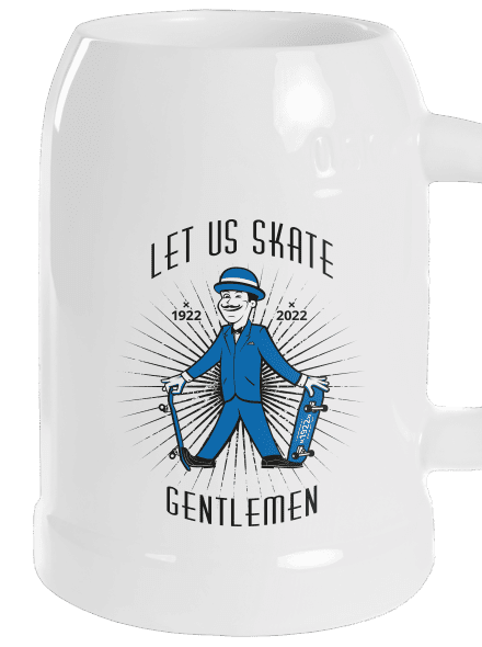 Let us skate polliter White