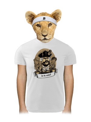 B14: S čerty nejsou žerty detské športové tričko White