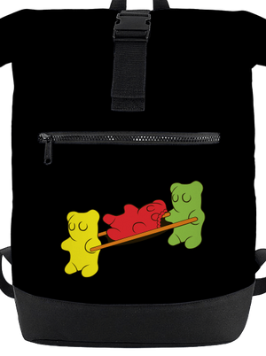 Gumkáči batoh Black