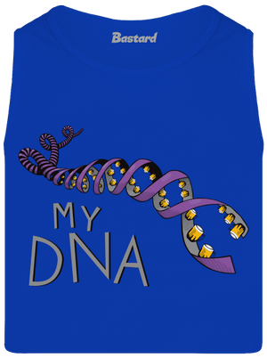 My DNA pánske tielko Royal Blue