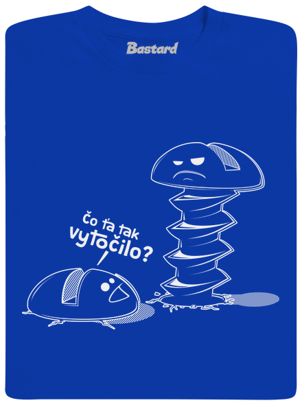 Vytočený detské tričko Royal Blue