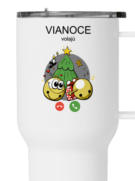 Vianoce volajú termohrnček White
