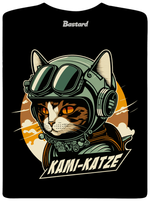 Kami-Katze pánske tričko Black