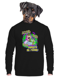 unisex mikina bez kapucne