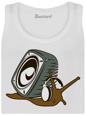 House Party dámske tielko klasické White