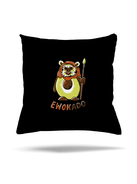 Ewokado vankúš Black