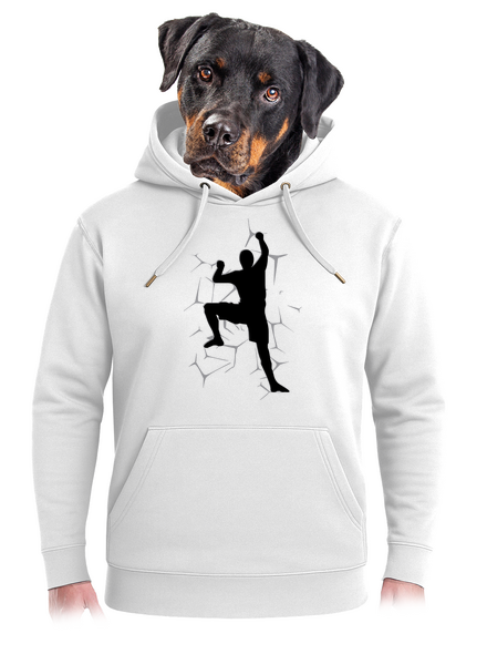 Horolezec unisex mikina premium Snowwhite