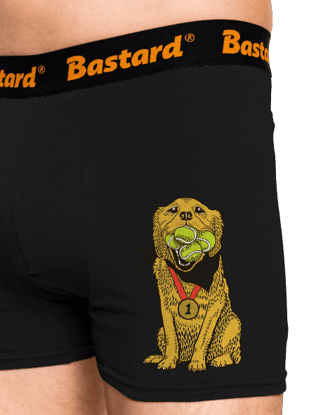 Zlatý retriever boxerky Black