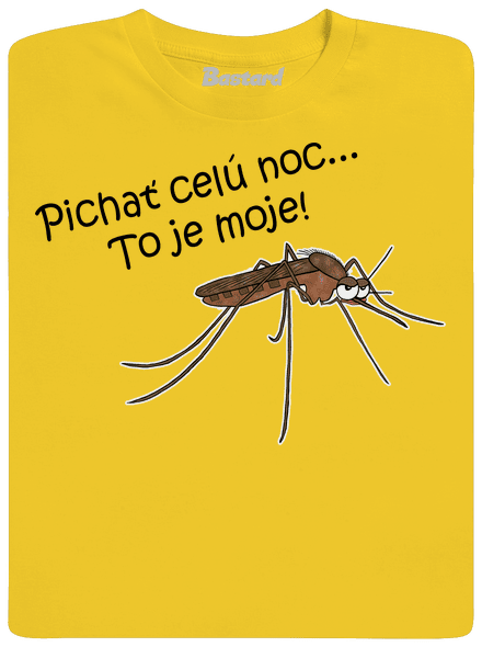 Komár s výdržou pánske tričko Gold