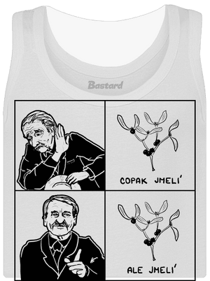 Cimrman: Copak jmelí dámske tielko klasické White