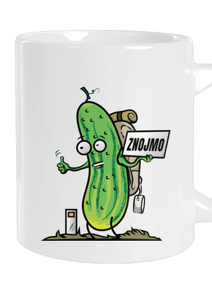 Autostop veľký hrnček White