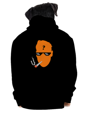 Thug life pánska mikina na zips Black