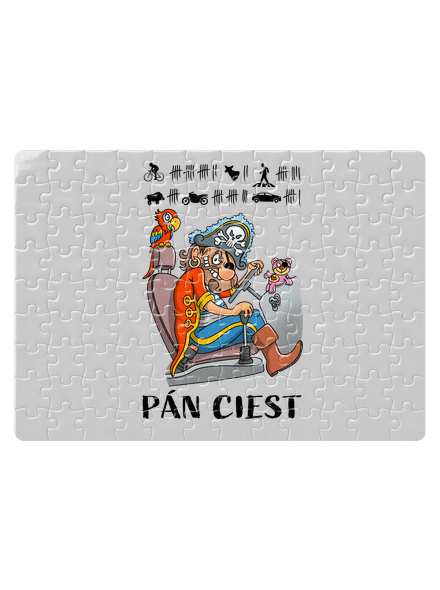 Pán ciest puzzle White