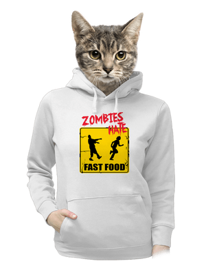 dámska mikina klokanka