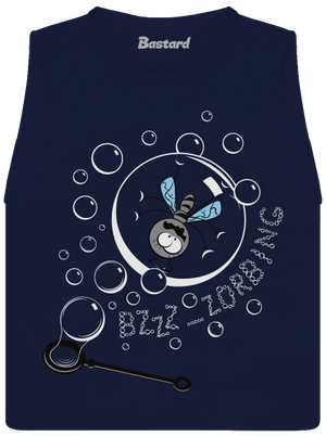 Zorbing dámske tielko voľné Navy