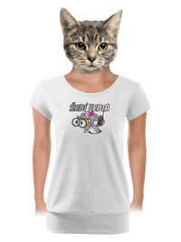 dámske tričko s lemom