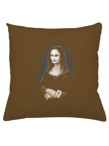 Mona Joker Lisa vankúš Chocolate Pol
