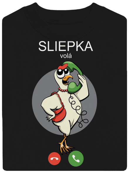 Sliepka volá unisex mikina bez kapucne Black