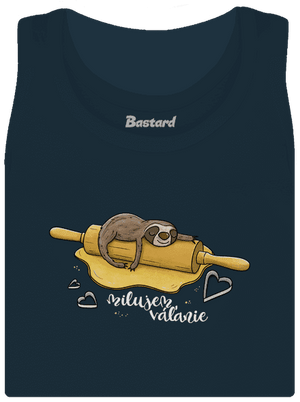 Milujem váľanie dámske tielko klasické Navy