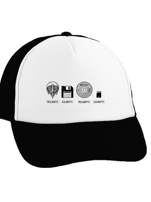 Trilobite šiltovka truckerka Black cap