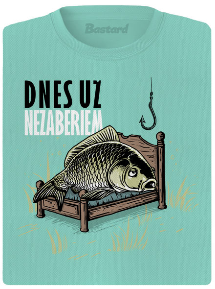 Dnes už nezaberiem dámske športové tričko Mint Mal