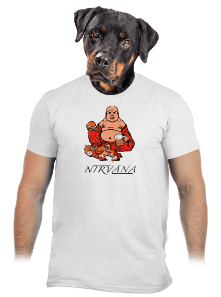 Nirvána pánske tričko White