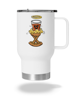 Panáčik v jasličkách termohrnček White