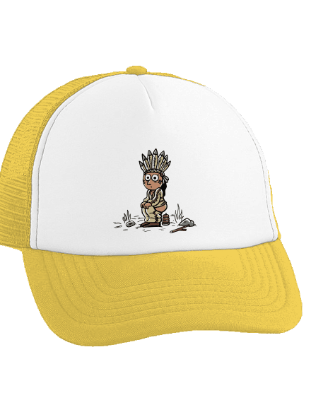 Indiánek šiltovka truckerka Sunflower cap