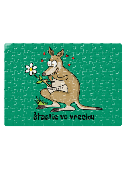 Šťastie vo vrecku puzzle White
