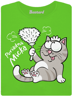 Macko a Micka dámske tričko Apple Green