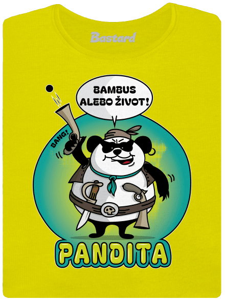 Pandita dámske tričko prémium Lemon