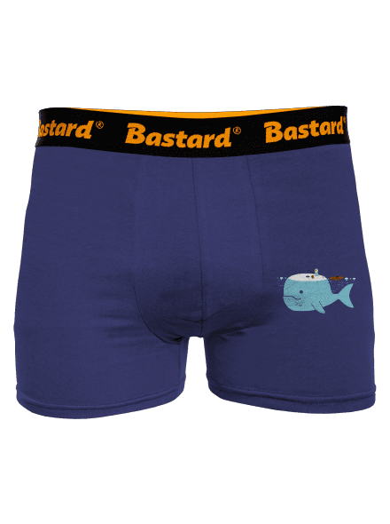 Rybárčenie boxerky Blue Navy