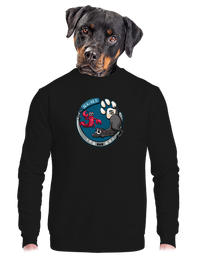 unisex mikina bez kapucne