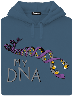 My DNA dámska mikina klokanka Denim