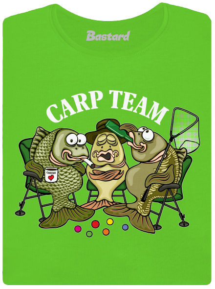 Carp Team dámske tričko Apple Green