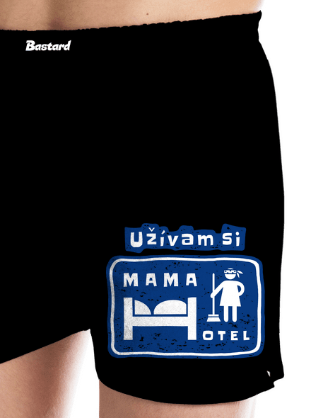Mama Hotel pánske trenky Black