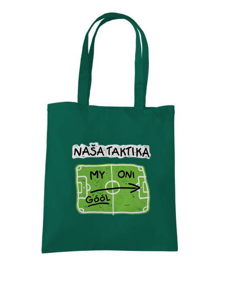 Naša futbalová taktika taška Bottle Green WM