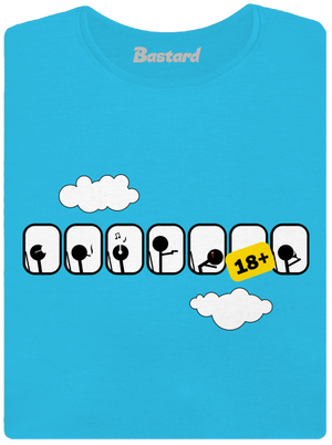 Lietadlo dámske tričko Blue Atol