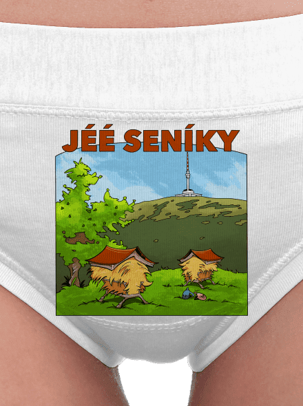 Jeseníky dámske nohavičky White