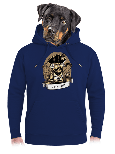 B14: S čerty nejsou žerty unisex mikina premium Navy