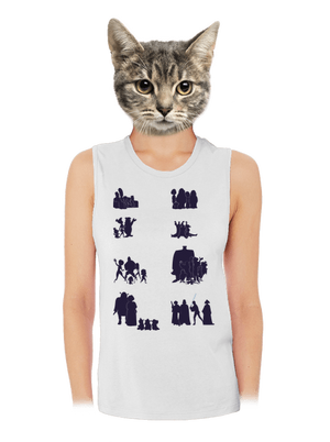 dámske tielko voľné