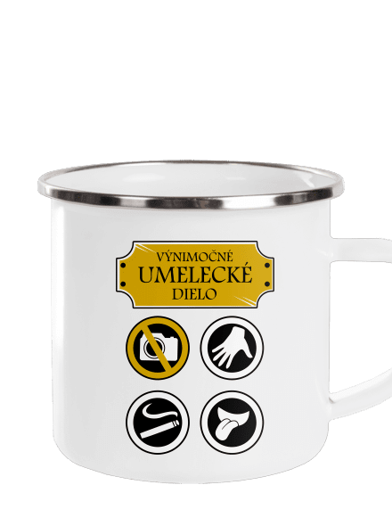 Umelecké dielo plecháčik White