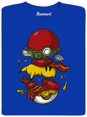 Pokémon burger detské tričko Royal Blue