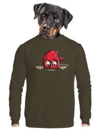 unisex mikina bez kapucne