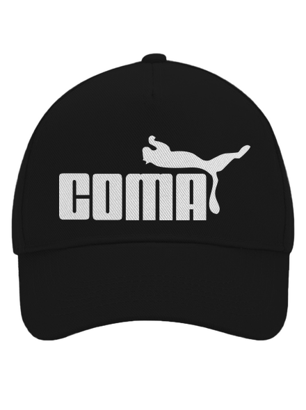 Coma šiltovka baseballka Black