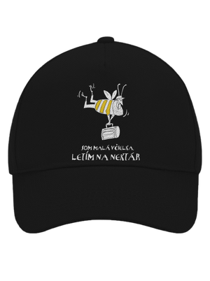 Malá včielka šiltovka baseballka Black