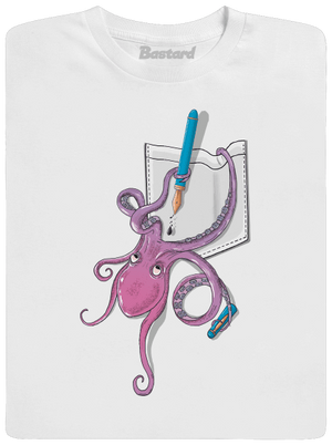 Jednoducho miluje atrament pánske dlhý rukáv White